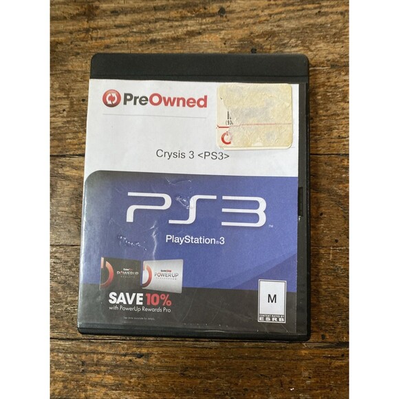 Crysis 3 (Sony PlayStation 3, 2013 PS3) Disc Only GameStop Box - Picture 4 of 4